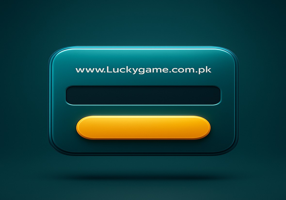 Lucky Game login page